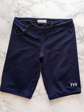 GUC TYR 22 Durafast boys swim jammer navy